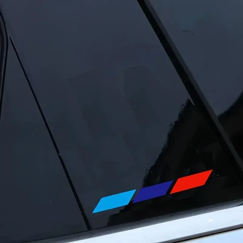 Image of 【4PCS】Für BMW M Performance Vinyl Streifen Aufkleber für G20 G30 E90 E92 F30 3 5 Serie 320i 330i 335i Auto Styling Racing Streifen