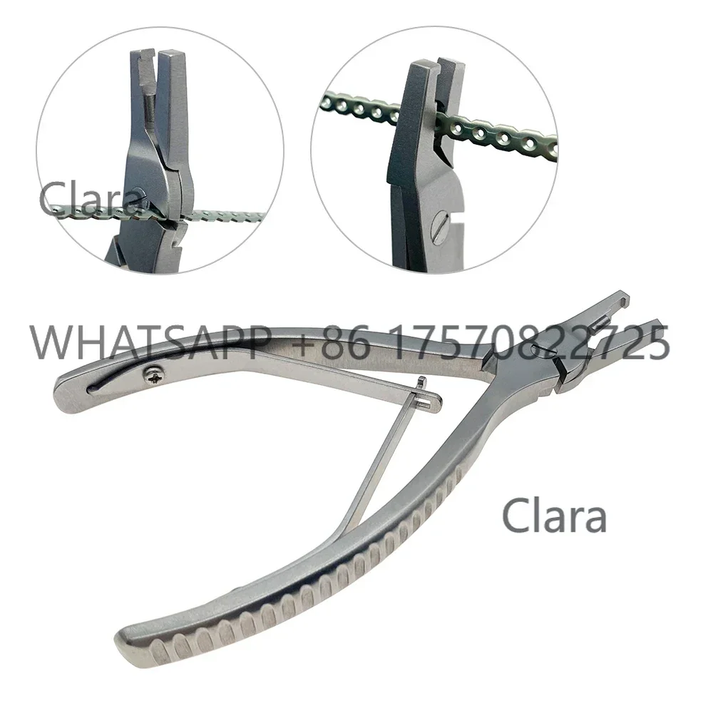 Clara Tools StoreStainless Steel Mini Plate Bending Pliers    Plate Bender Forceps Micro Bending Tool    Pet