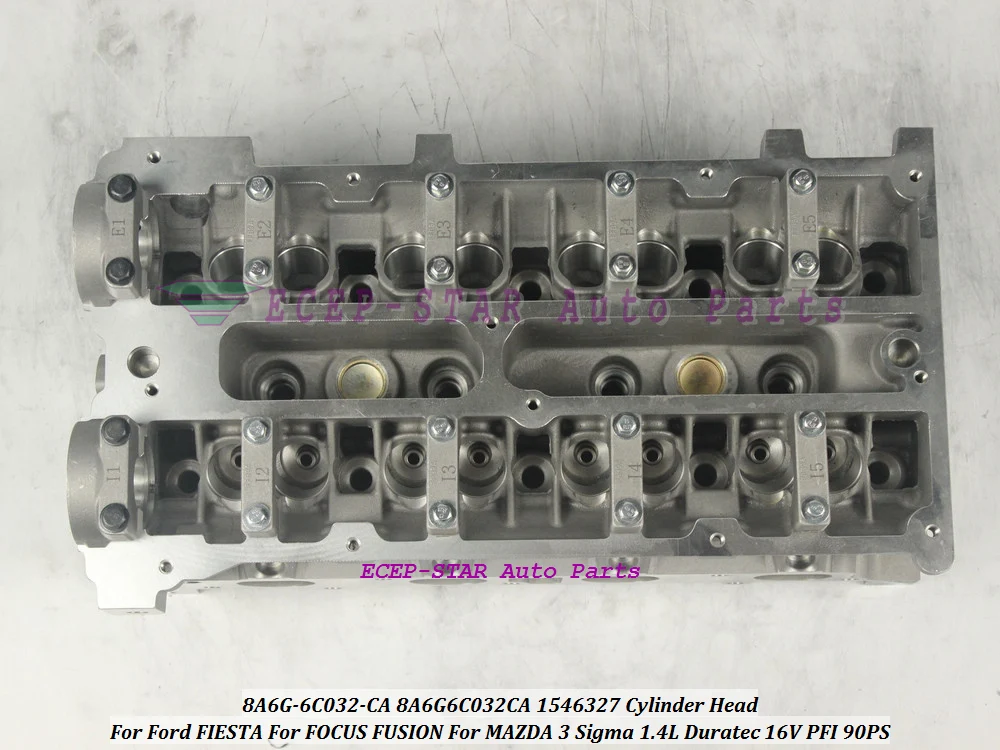 

Cylinder Head For Ford FIESTA 8A6G6C032CA 1546327For FOCUS FUSION For MAZDA 3 Sigma 1.4L Duratec 16V PFI 90PS 8A6G-6C032-CA