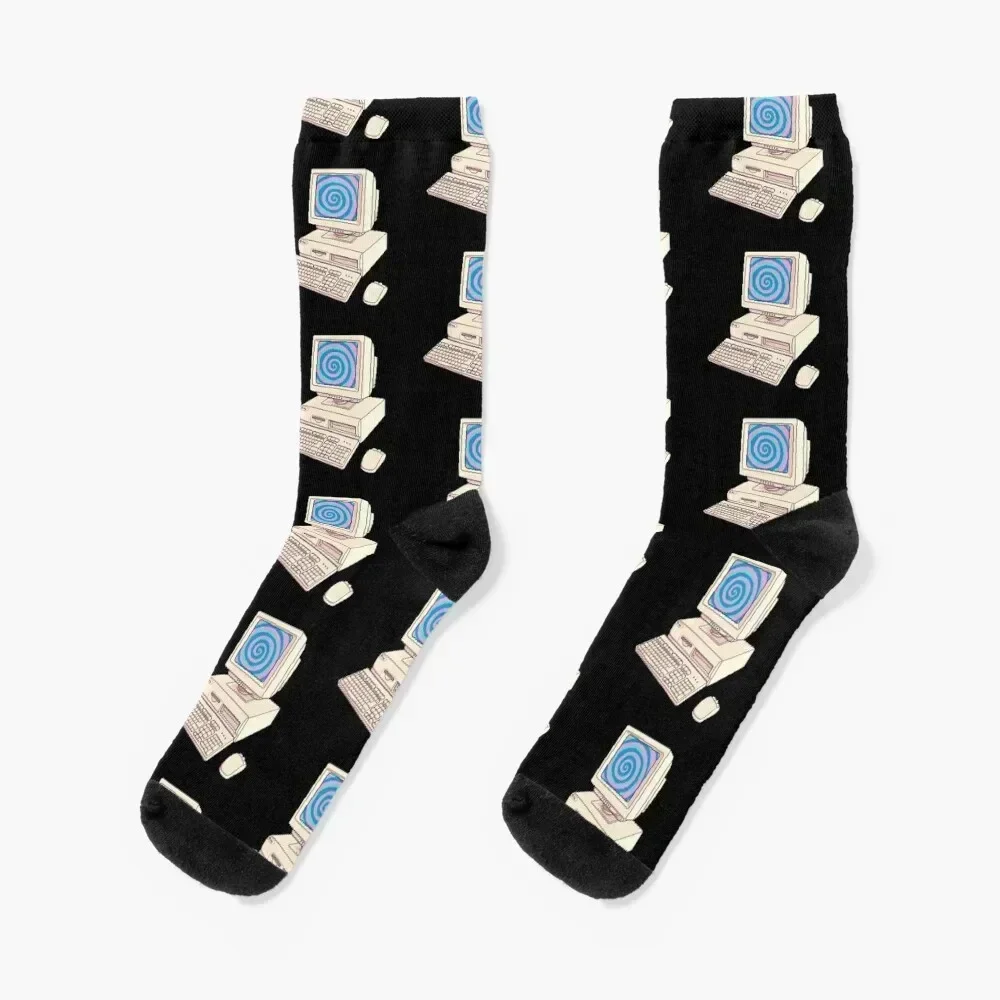 computer Socks essential cycling happy Socks For Women Men's