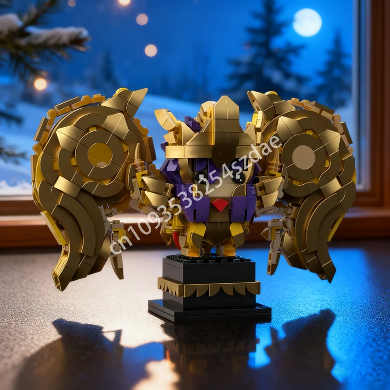 

875pcs MOC Scorpio Milo God Cloth Brickheadzed Model Building Christmas Gift Blocks Construction Toy DIY Idea Brick Birthday