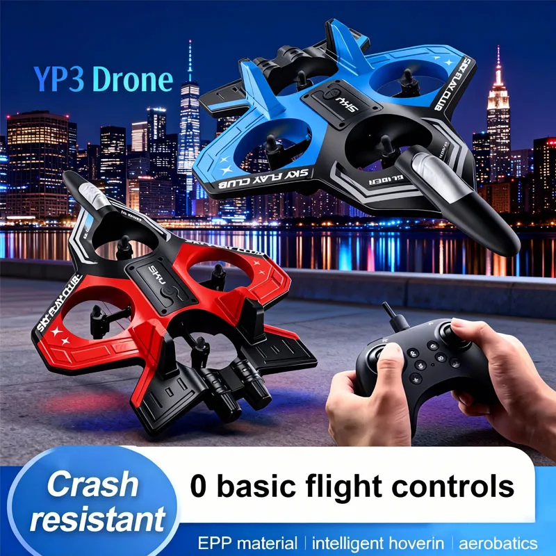 

YP3 Indoor Outdoor Foam Jet Glider RC Toy 2025 Durable Design For Children Beginners With Exciting Flying Stunts
