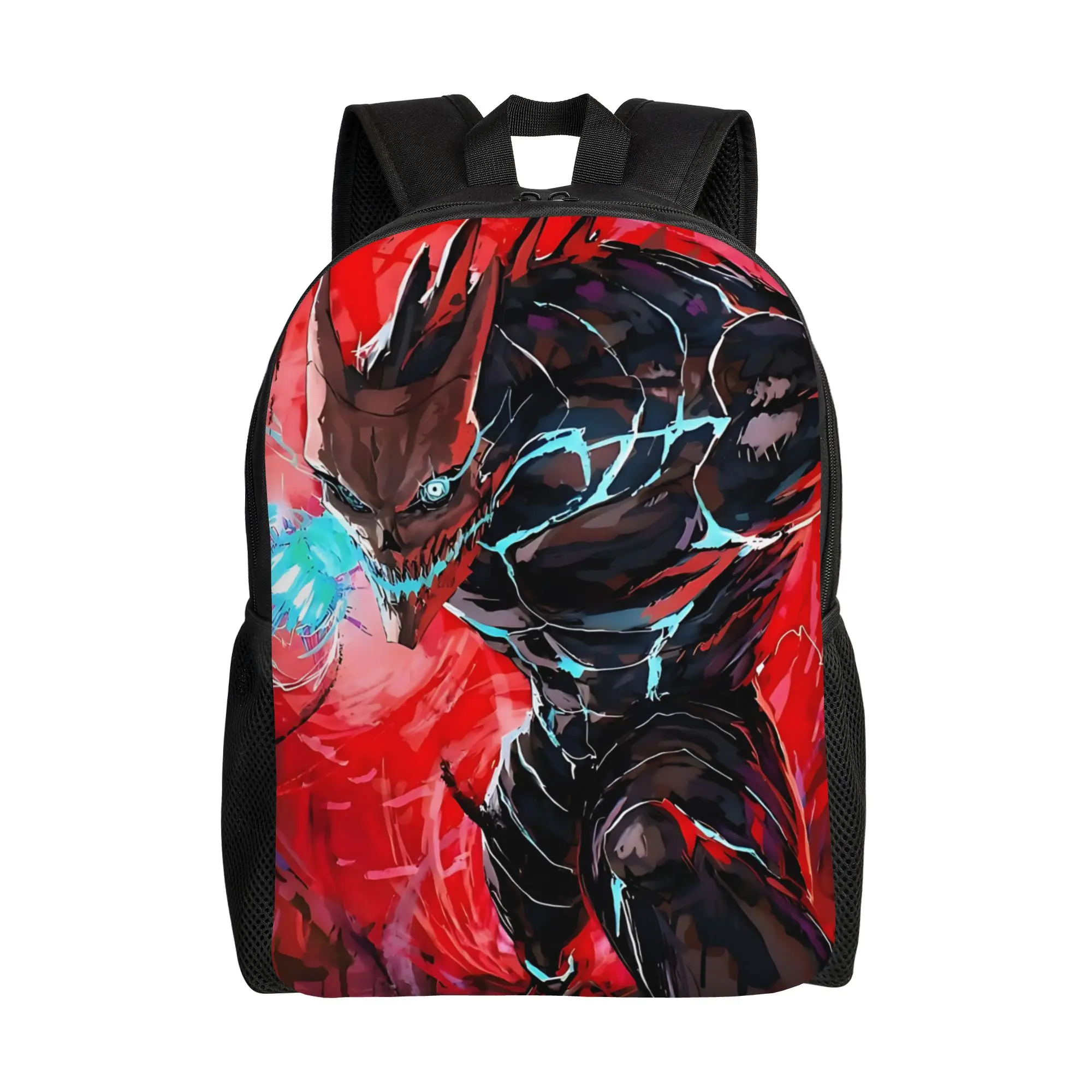 

1Piece Backpack RedGlow New School Year Knapsack Outdoor Kaiju No.8 For Gifts New Term Starts