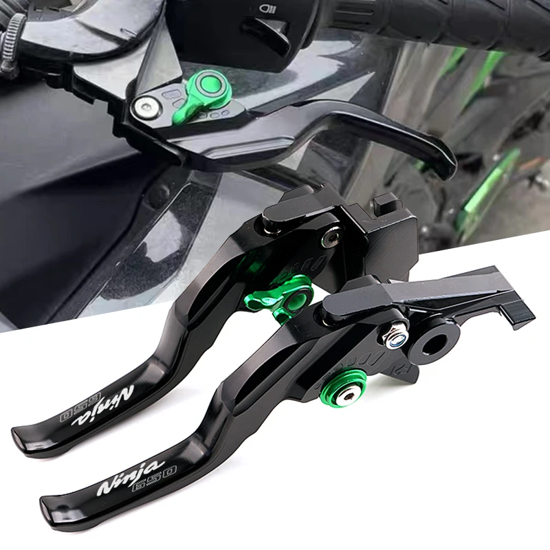 

Motorcycle CNC Adjustable Brake Clutch Levers For Kawasaki NINJA 650 Ninja650 2017-2024 Accessories New Brake Clutch Lever