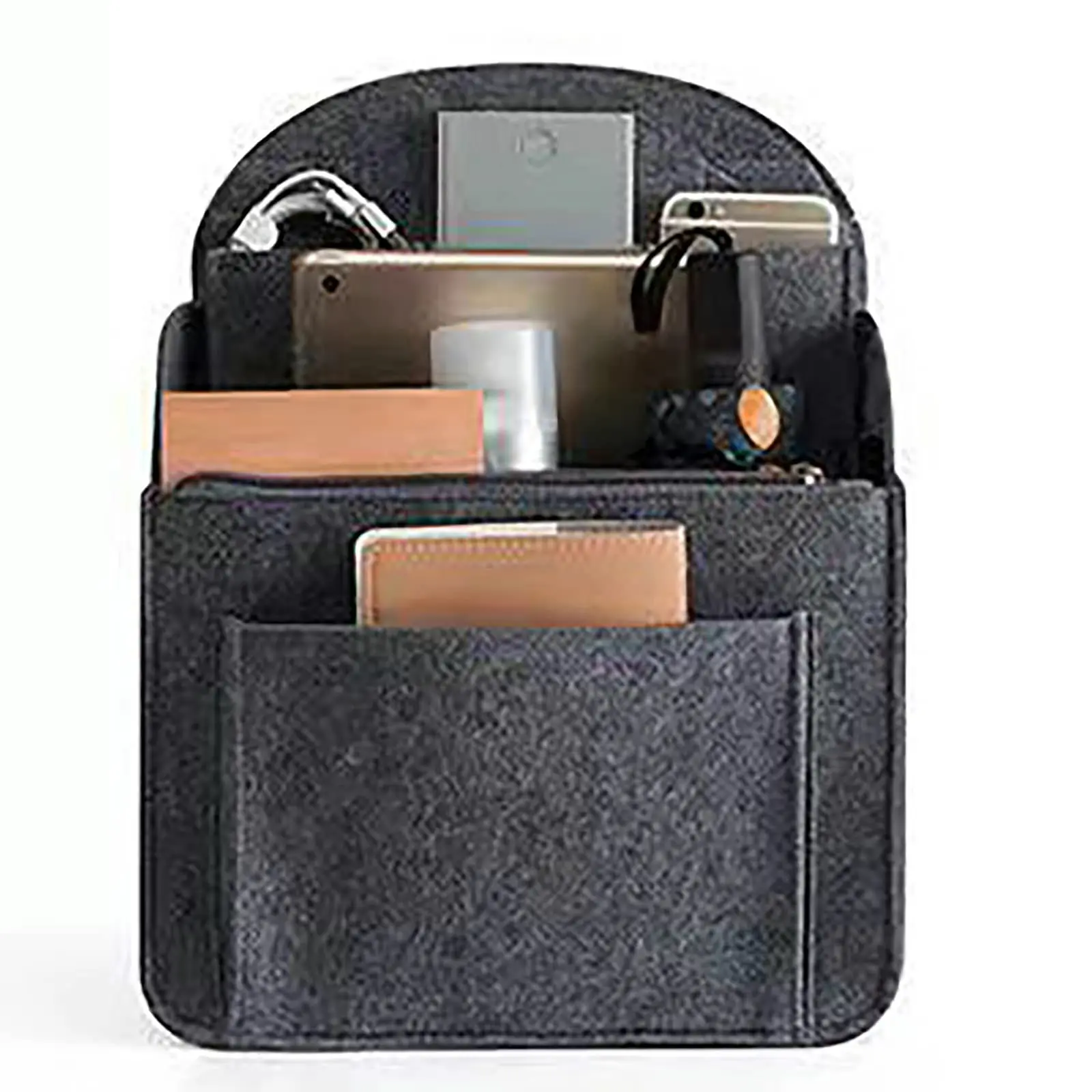 กระเป๋าเป้สะพายหลังแต่งหน้า ออแกไนเซอร์ กระเป๋าใส่เครื่องสำอาง กระเป๋าใส่เครื่องสำอาง เหมาะสำหรับผู้หญิงต่างๆ กระเป๋าเป้สะพายหลังสำหรับตกแต่งภายในกระเป๋าเดินทาง กระเป๋าแบบพกพา