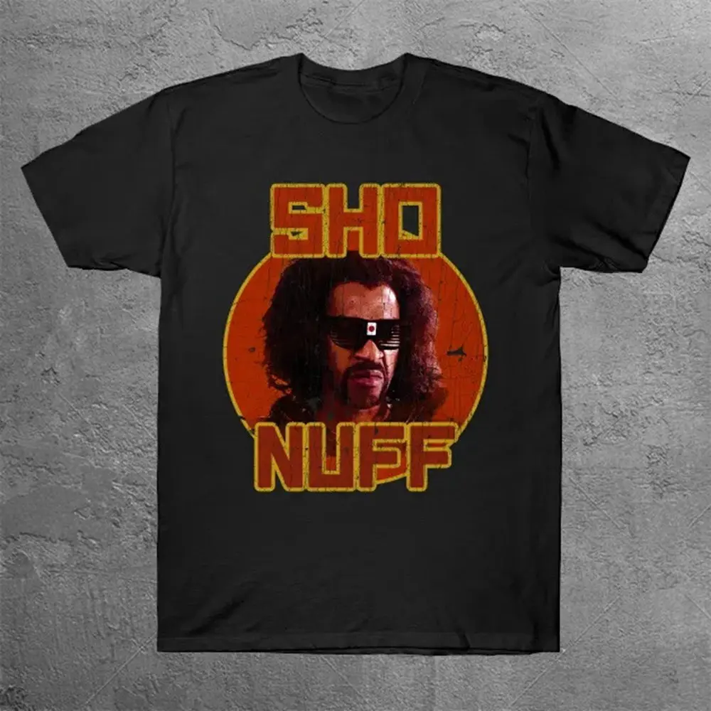 

Футболка Distressed Sho Nuff, мужские летние футболки большого размера, тяжелые футболки для мужчин, футболки с рисунком больших размеров