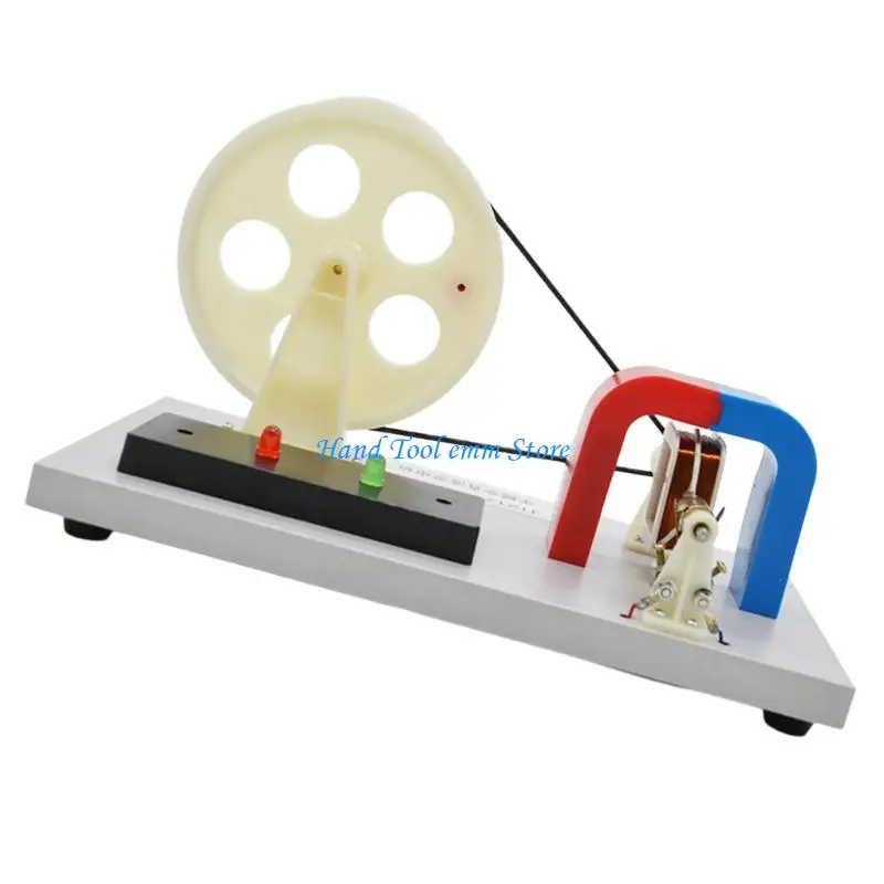 H37F Handheld Hand Cranked Generator for Outdoor Emergency Power Supply, Hand Powered AC and D-C Generator Manual Generator