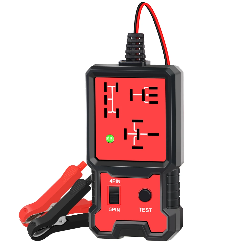 Universal 12V Accessories Indicator Light Automotive Electronic Relay Tester Car Battery Checker Car Relay Tester Voltage Tester