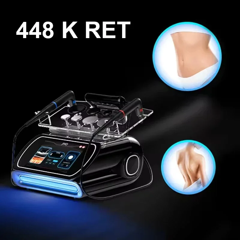 Latest Hot Selling Technological Advancements 448KHZ Tecar Therapy Machine Slimming Pain Relief SPA Beauty Skin Rejuvenation