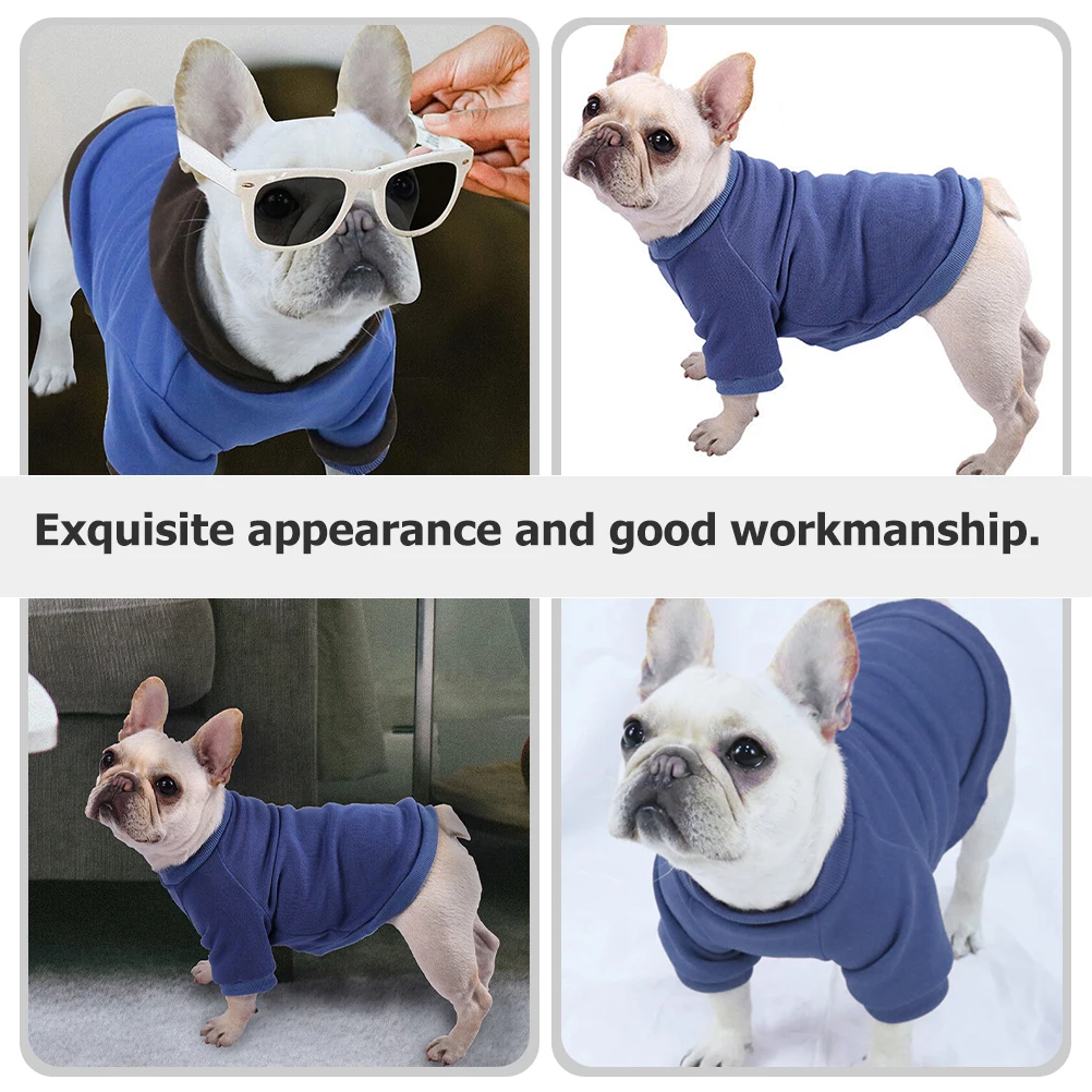 

Adorable Dog Garment Thickened Sweatshirt Pet Clothing Boy Hoodie for Small Dogs