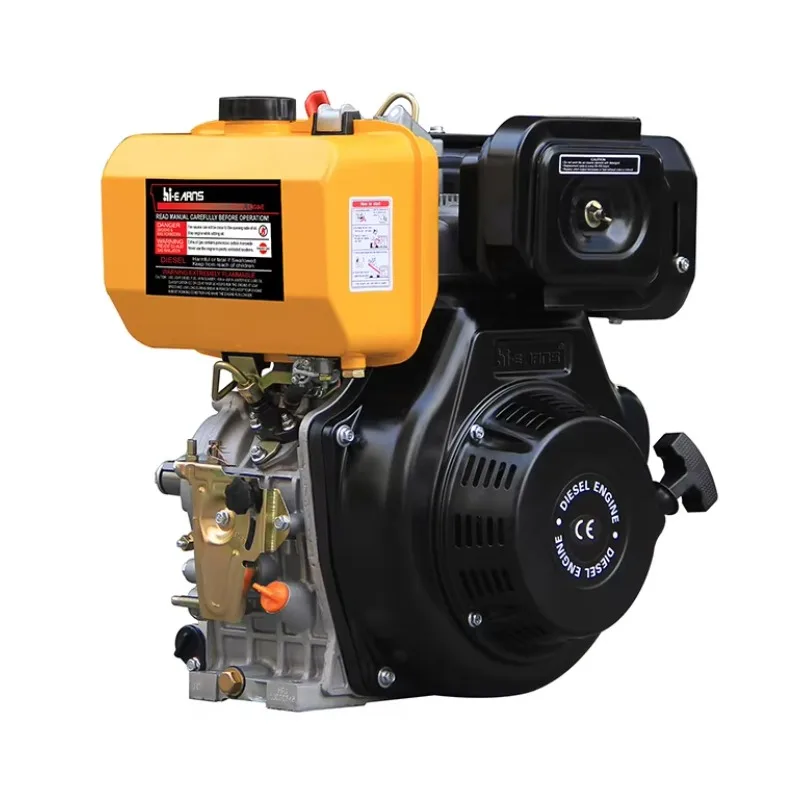Air-cooled Single Cylinder Diesel Fuel 13hp Camshaft Diesel Engine Of 1500rpm And 1800rpm