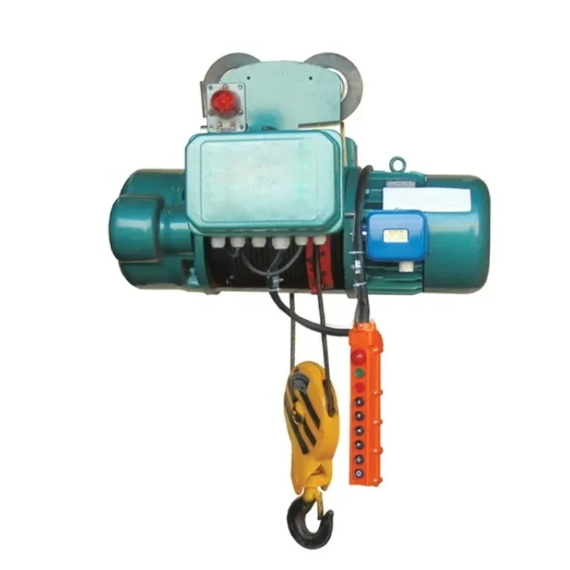 

Remote control double speed wire rope electric hoist 5 ton 7 ton