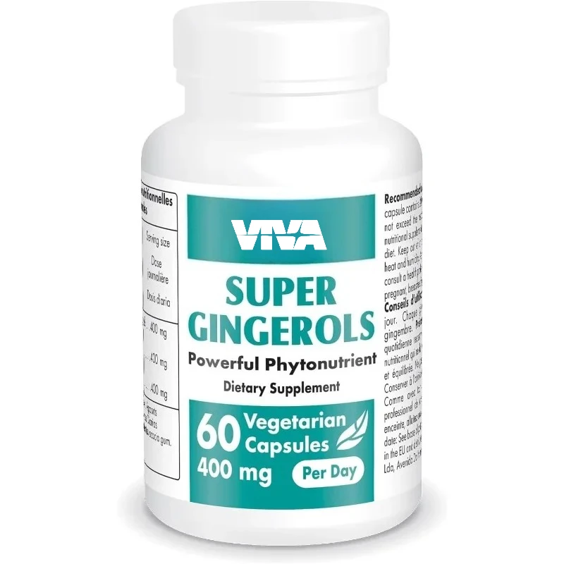 

Супер имбирные капсулы | Экстракт имбирного сока 20% | 60 веганских капсул