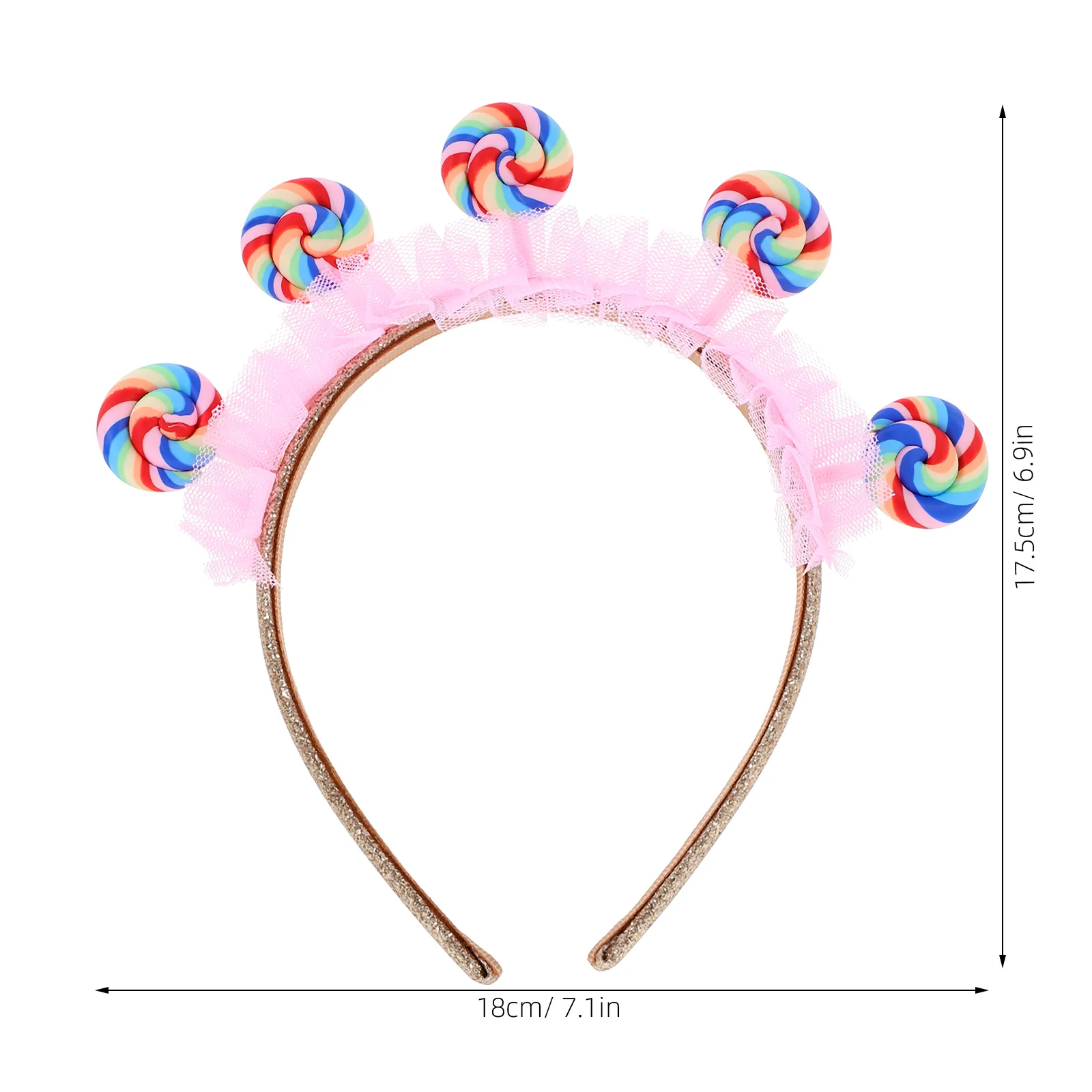 Accessories Children's Headband Miss Kids Clothes Plastic Bands Cartoon Headdress