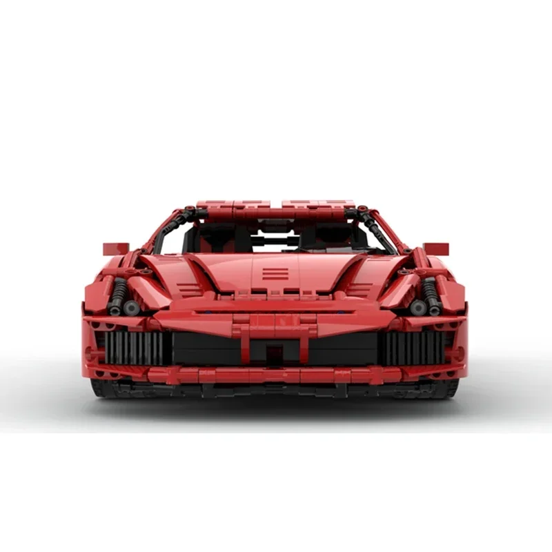 mocBricks Moc Building Blocks Supercar Model Series Speed Champion 488GTB Technology Bricks DIY Toys For Kids Children Gifts