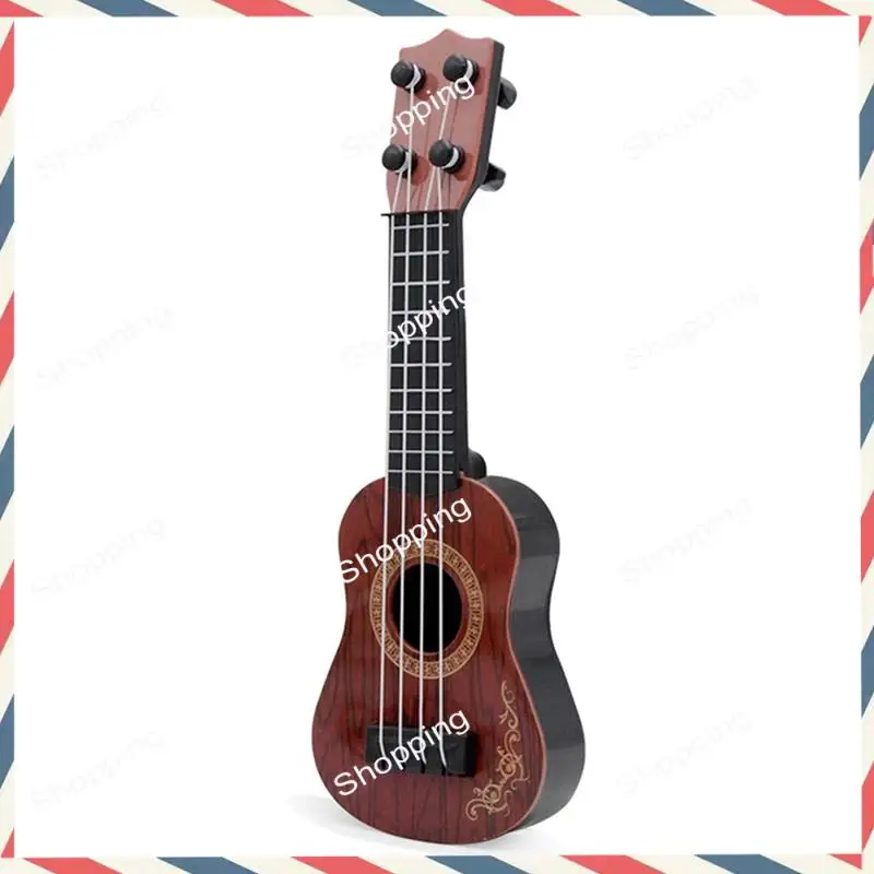 A44M Детская классическая гавайская гитара, игрушка для раннего образования, маленькая гитара, товары для вечеринок, регулируемая