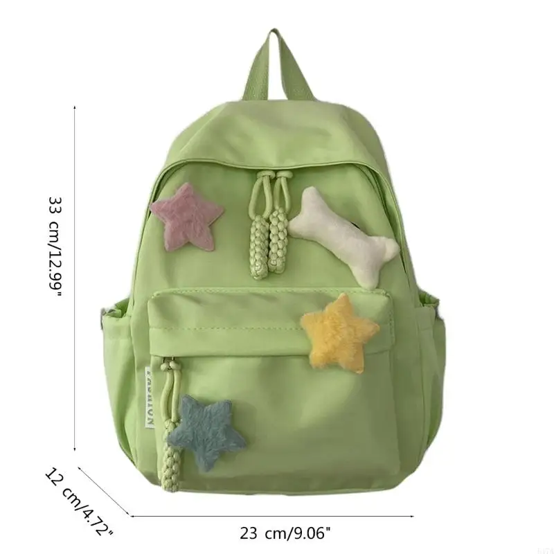 2023 Nuevas bolsas fábrica mochilas para niña mochila versátil mochila bolso hombro doble mochil