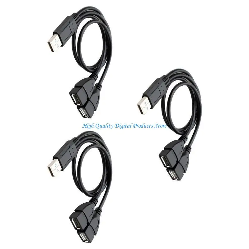 

U2JE USB2.0 Адаптер двойной USB USB Женский сплиттер зарядный кабель для ноутбука/планшеты/смартфон зарядка передачи данных