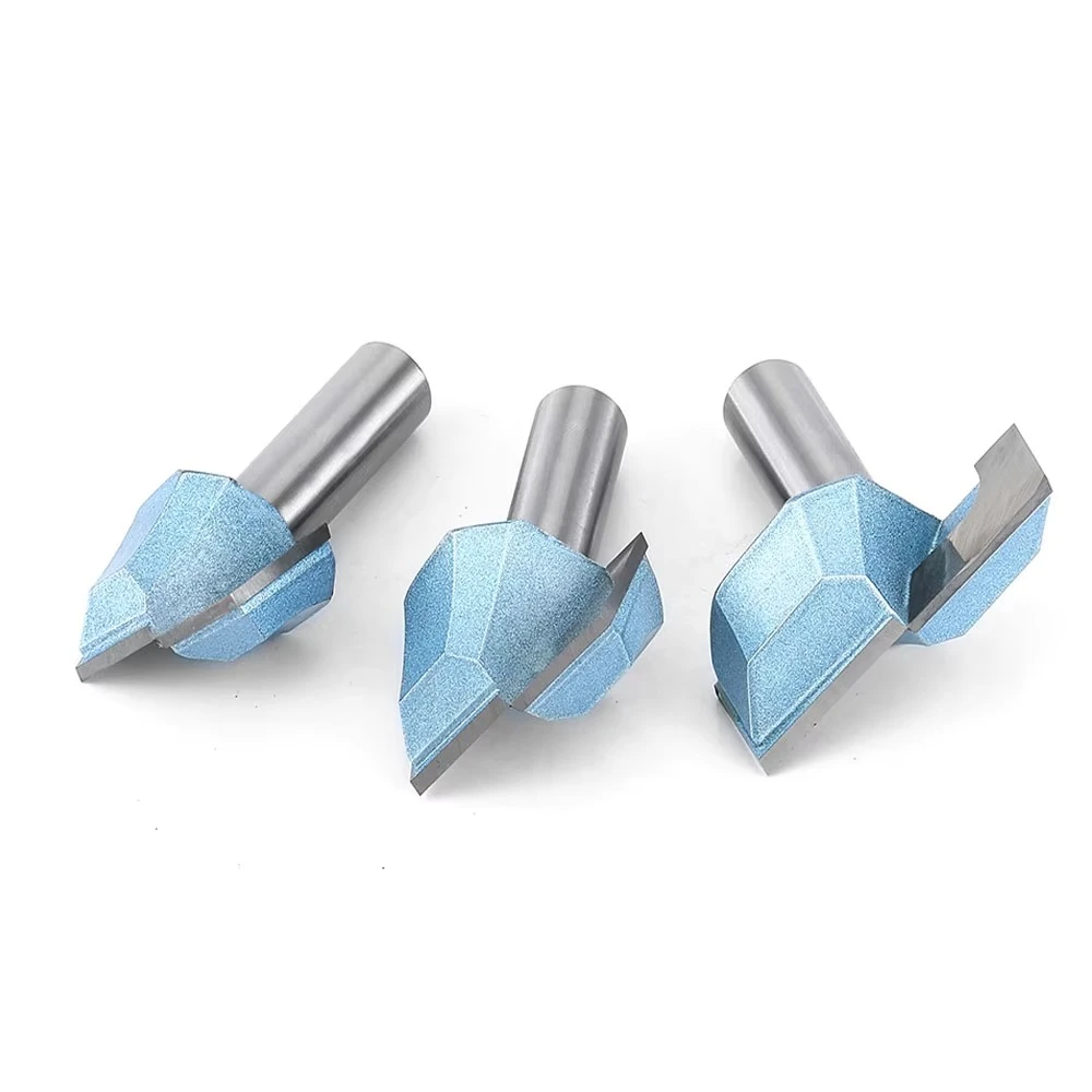 Bottom Cleaning Router Bit 1/4 1/2 Inch Shank CNC Woodworking Milling Cutter for Wood Trimming and Engraving