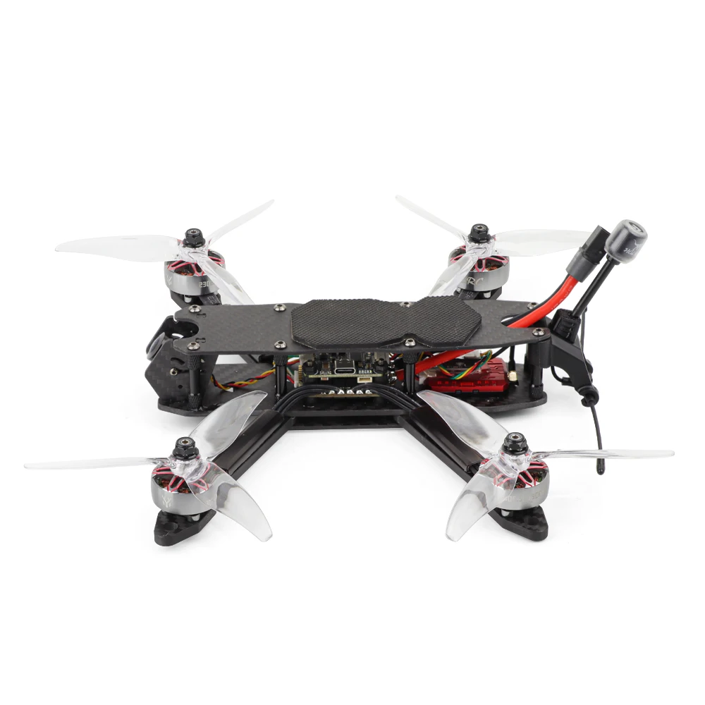 

HGLRC MY5 5-дюймовый аналоговый дрон FPV для фристайла Квадрокоптер - F405 60A 5,8G 1,6 Вт VTX 2306,5 1900KV 6S LiPo