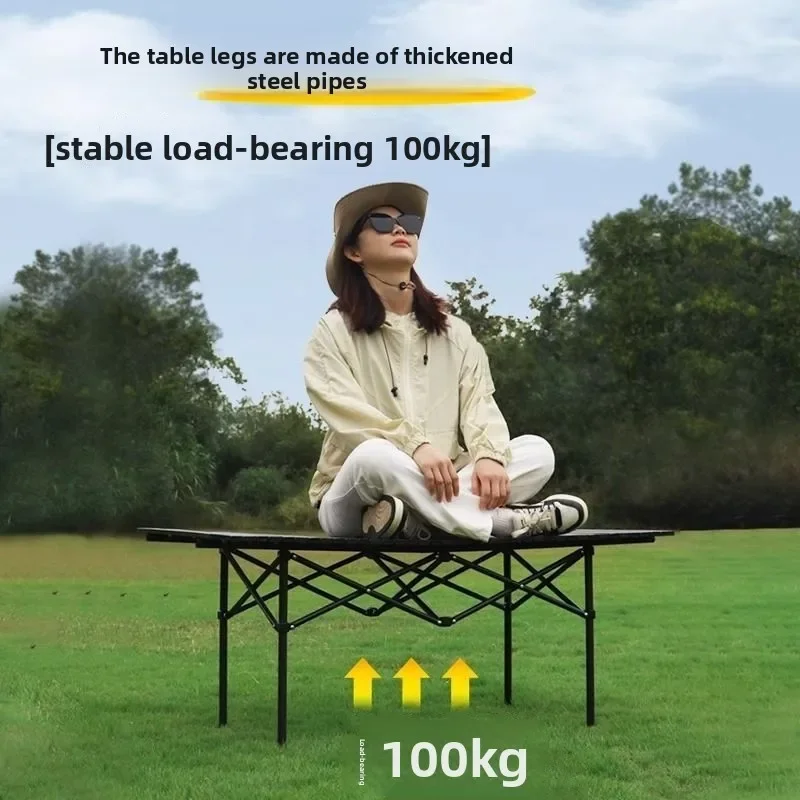 Camping Outdoor Stackable Table Folding Portable Beach Picnic Barbecue Outdoor Table Camping Table Portable Table Portable Table