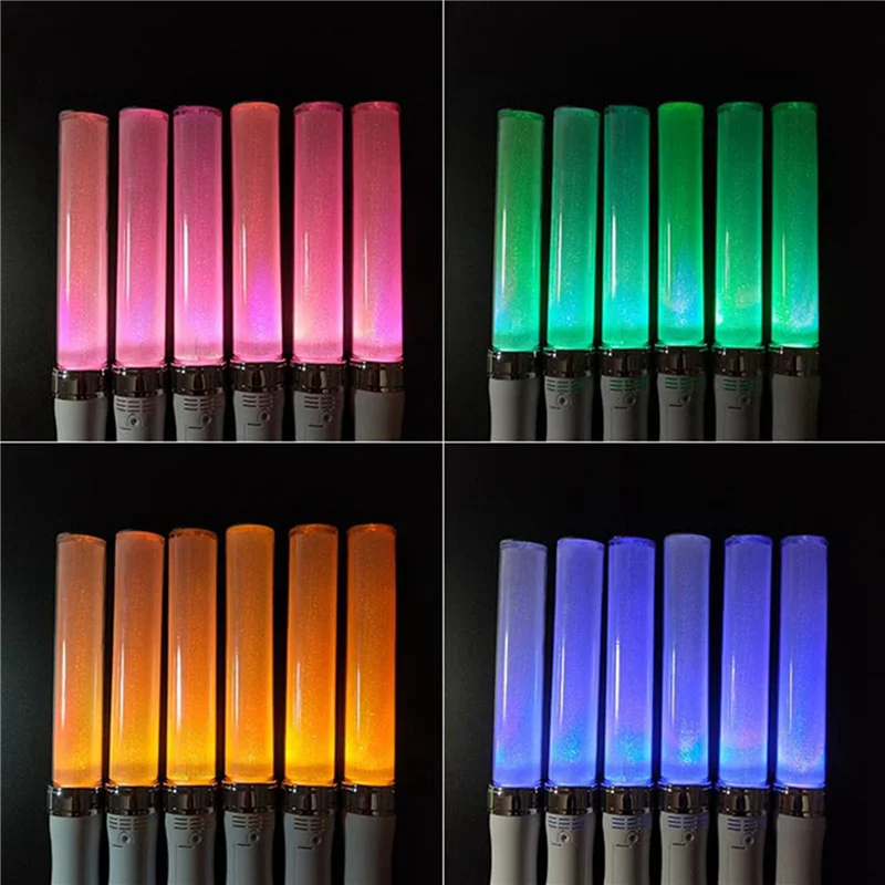 

BHTS-8 Pcs LED Light Sticks, 15 Colors, Light Sticks, Light Sticks, Concert Props