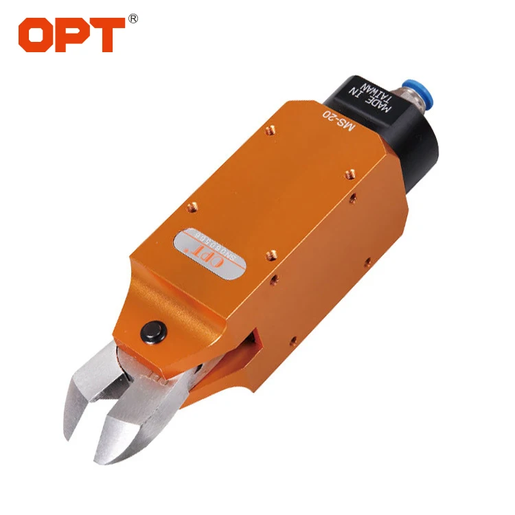 

pneumatic scissor/air nipper used in Automated machine Plastic 5.0-7.0mm Metal 1.0-2.6mm Metal cutting shears MS-20 OPT