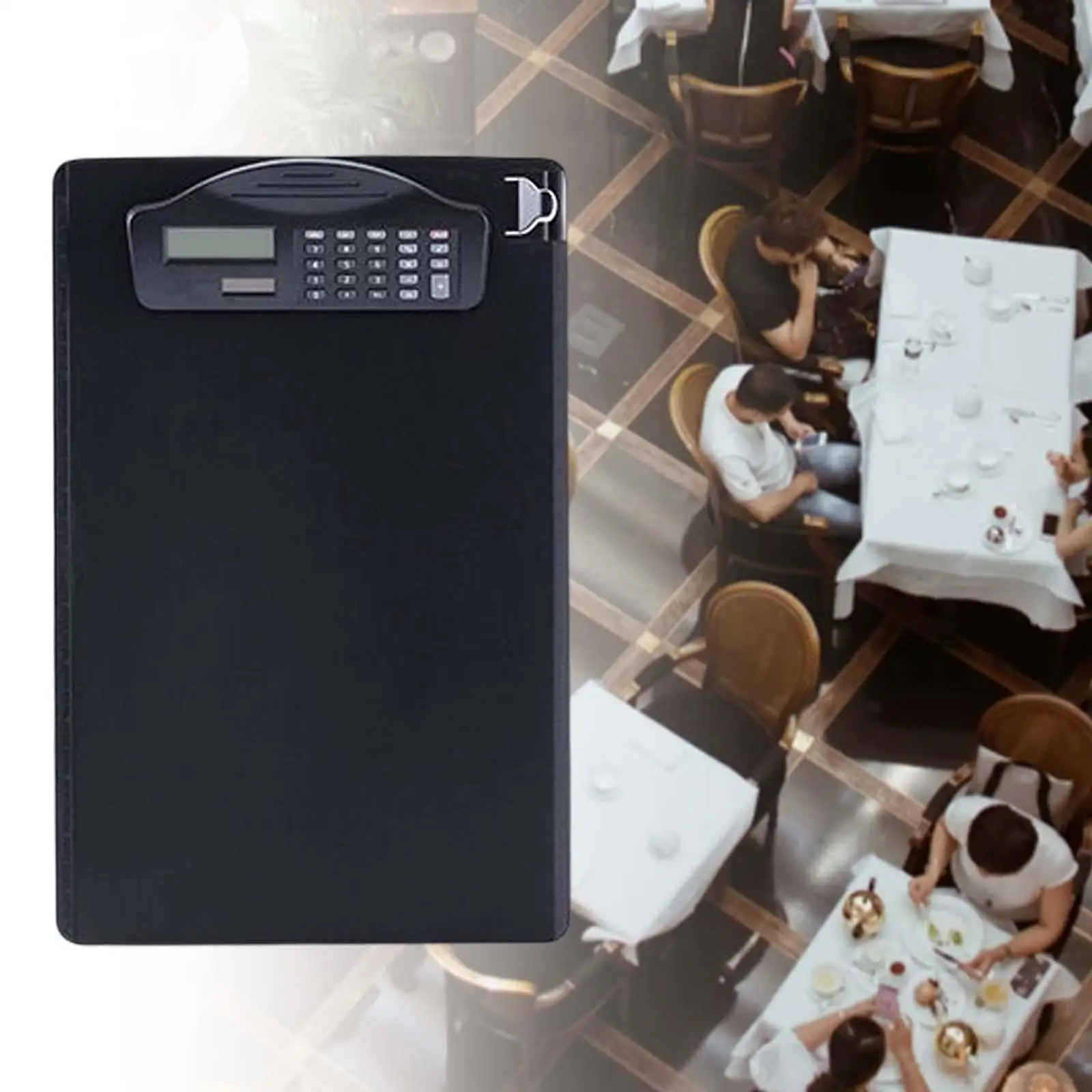 Multifunctional Clipboard with Calculator, with A4 Document Holder File Folders, for Office Teachers Classes.