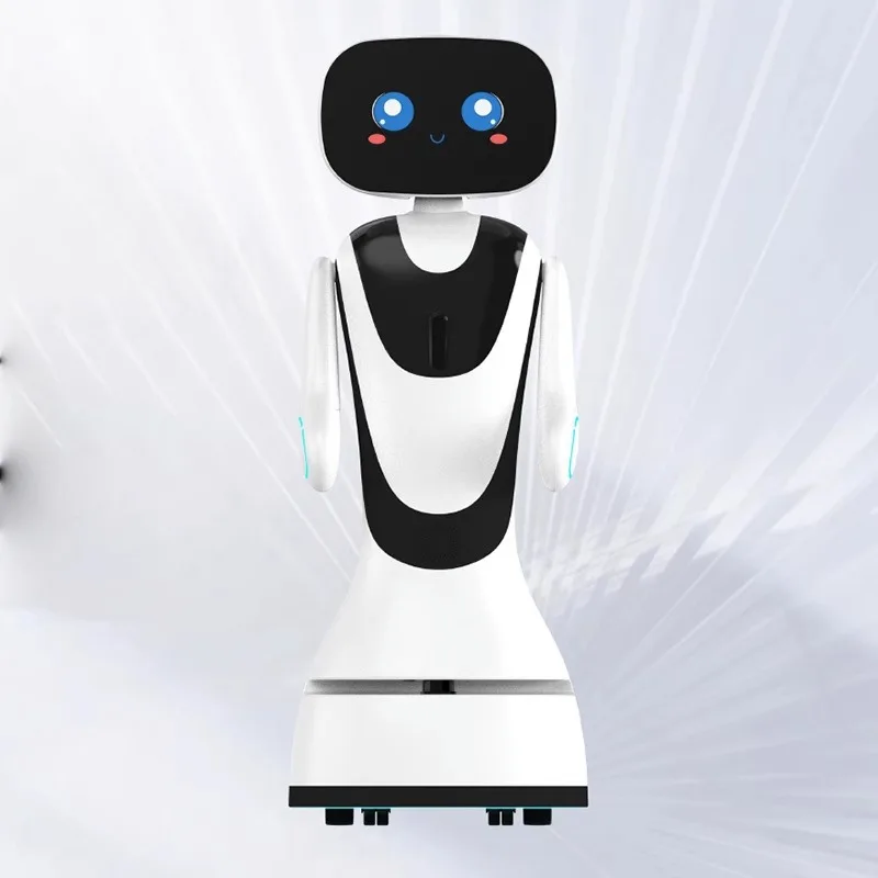 Commercial robots, welcome reception service humanoid guidance, service front desk exhibition hall explanation