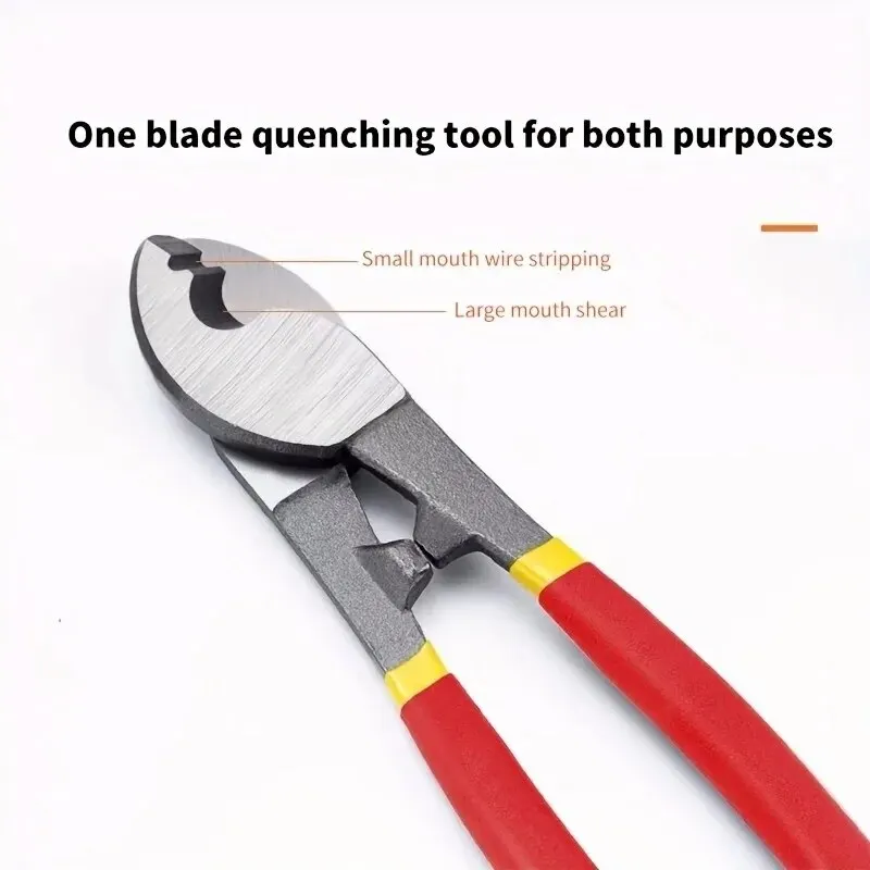 Professional-Grade Cable Pliers: Electrician-Approved Manual Wire Cutting for Maximum Efficiency