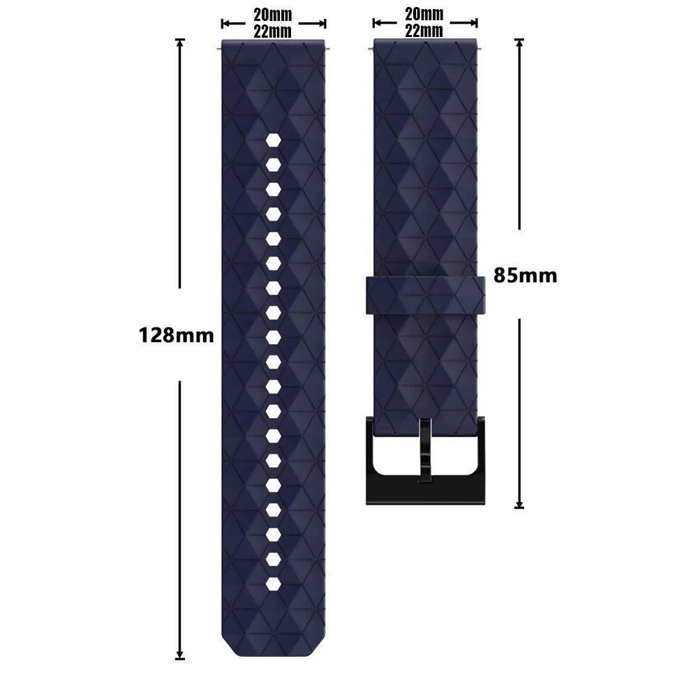 Sports Silicone Strap para Garmin Forerunner, Music Band, Pulseira Acessórios, Venu 3, 2, substituição, 22mm, 20mm, 255mm, 265, 245, 165