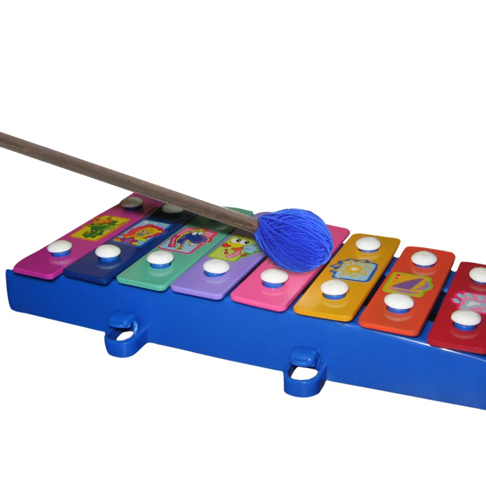 

2Pairs Marimba Mallets Percussion Mallets Great Tone Long Time Use Easy to Store Portable Musical Accessory Drum Stick