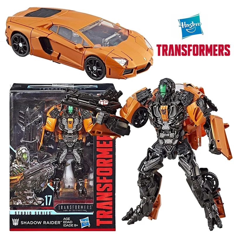 

Hasbro Transformers Studio Series SS17 Shadow Raider 12 см Deluxe Class аниме оригинальная фигурка модель игрушка подарочная коллекция