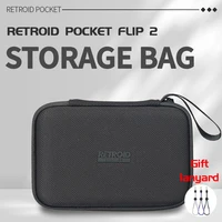 Para portátil oficial Retroid Pocket Flip2 funda bolsa de almacenamiento Retroid Pocket Classci consola Fundas protectoras bolsa