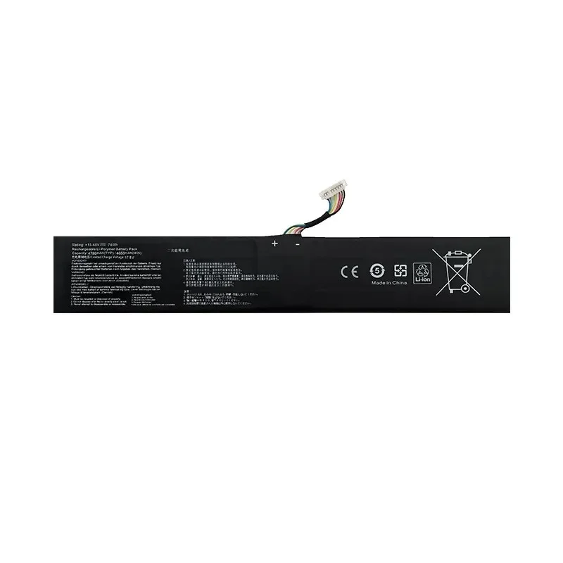 High-capacity Battery 74Wh for Asus ROG Ally RC71L Gaming Handheld replacement batteria