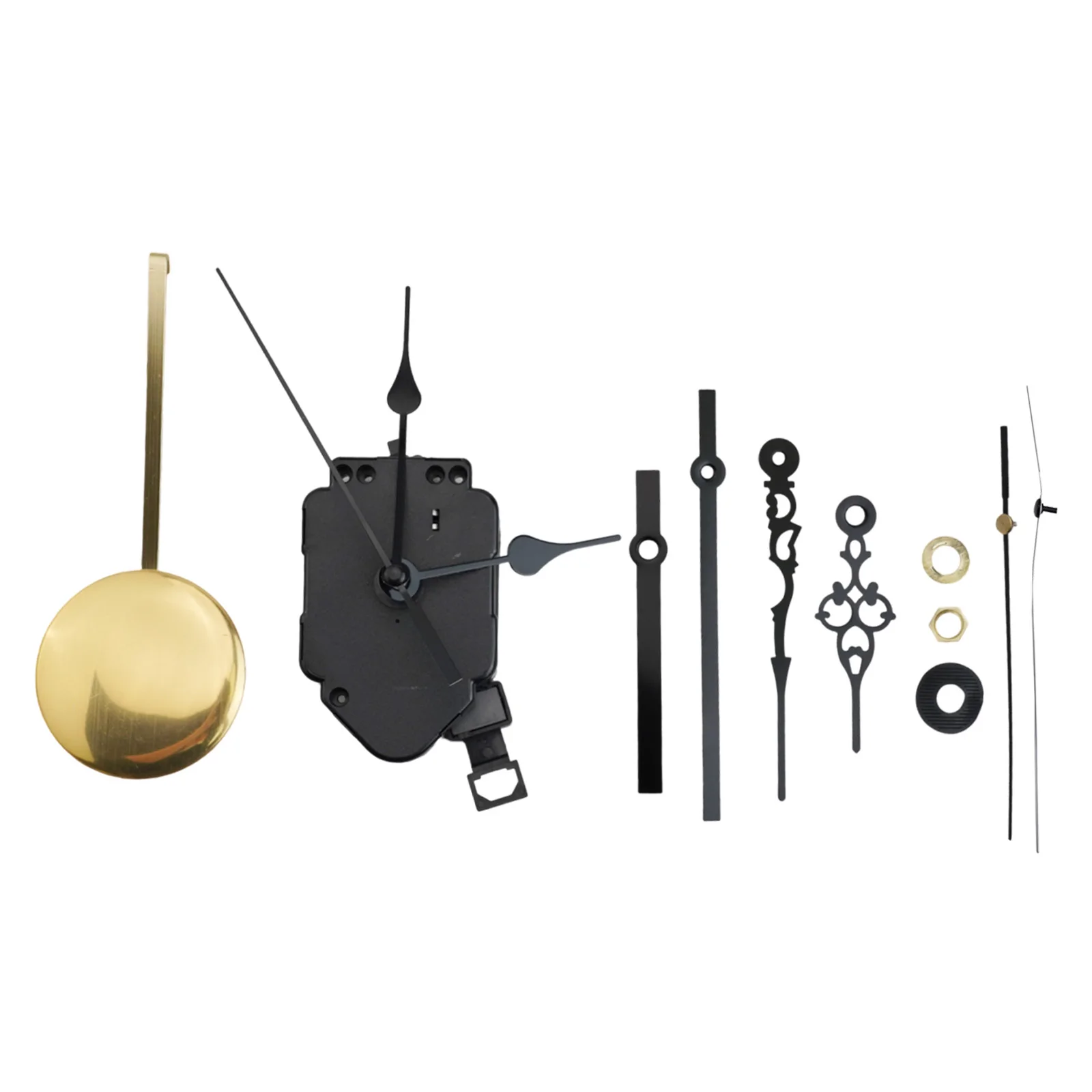 Kits Clock Movement DIY Craft Floor Clock High Quality Home Décor Melody Metal+Plastic Parts Room Set Clock Chime