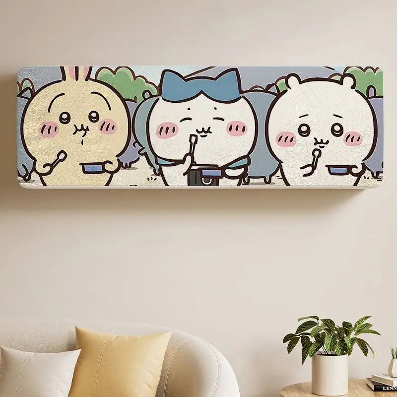 Anime Cartoon Kawaii Chiikawa Air Conditioning Dust Cover All-inclusive Decorate Be Dirt Tolerance Practical Thick Good Look New