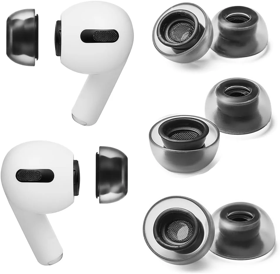 

for AZLA Crystal For AirPods Pro Eartips Earbuds Anti-Slip Avoid Falling Off Vocal sticky for AirPods Pro 1/2 3 Earplugs
