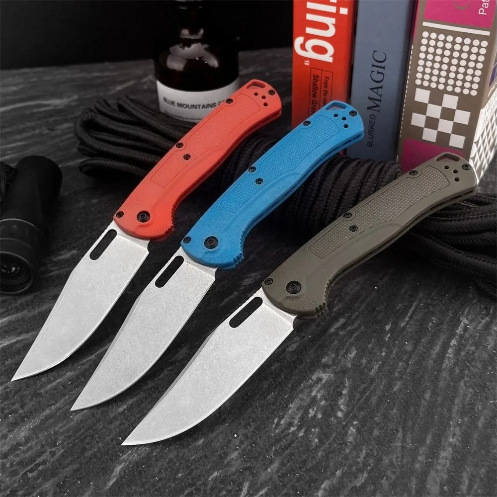 

Карманный складной нож BM Taggedout 1535 CPM-154, лезвие с нейлоновой ручкой из стекловолокна, инструмент для повседневного переноски на открытом воздухе, охота, кемпинга