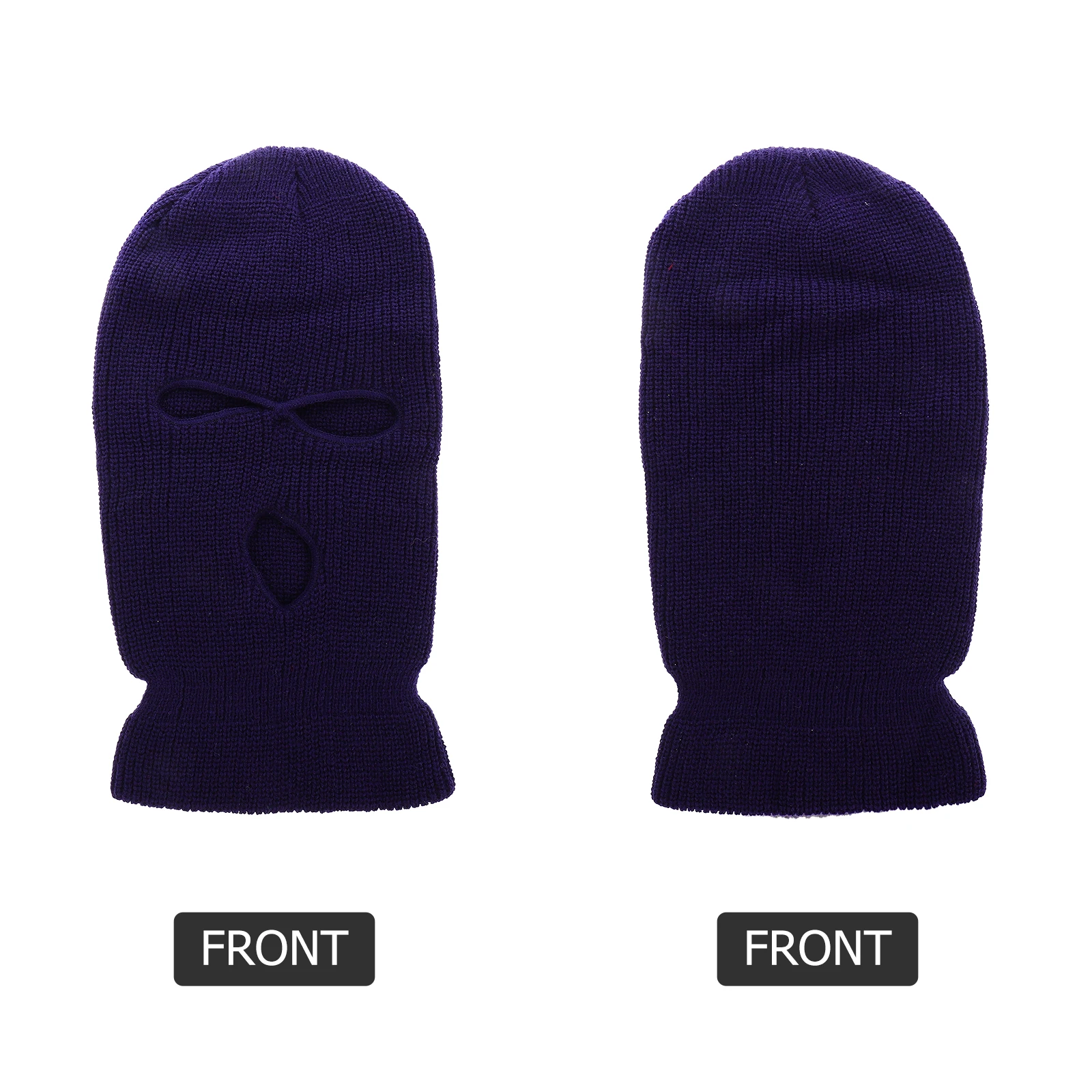 

1pc Windproof Warm Hat Winter Thick Face Mask Cold Weather Protection Outdoor Lightweight Fiber Cover For Neck Face Mask Hat