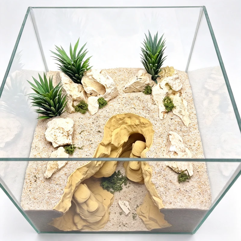 3D-Gedruckter Osterinsel-Kopf/ – Aquarium Fish Hideout Bewertung und Preis
