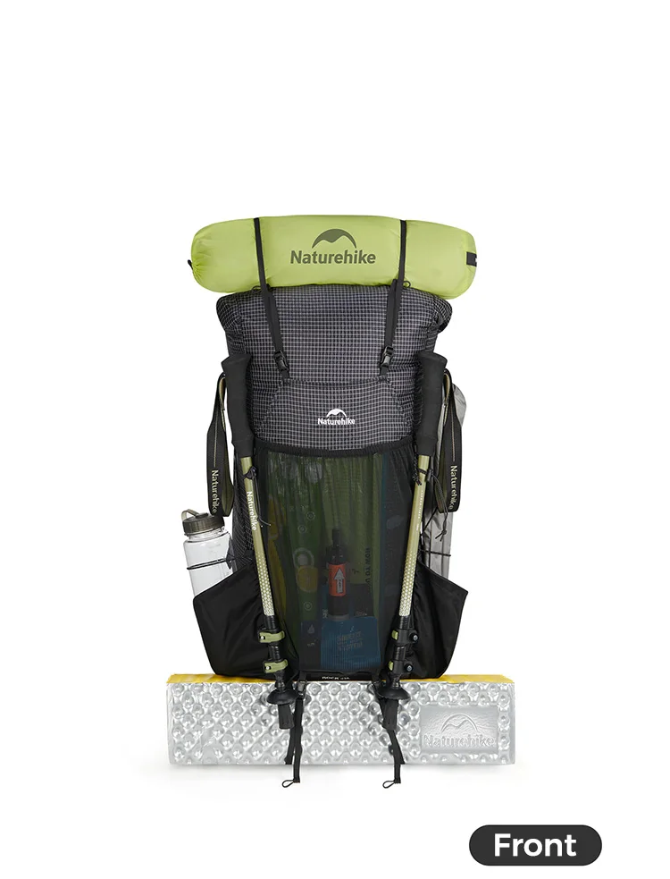 Naturehike Rock 2.0 Wanderrucksack Großer Outdoor-Rucksack für Freizeitsport und Reisen Kletter- und Campingrucksack – Detail 10