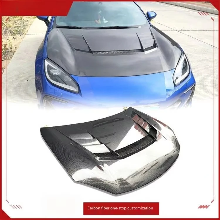 

Veidt Suitable for BRZ GR86 Carbon Fiber Modification ZD8 Engine Hood Varis Perforated Front Hood