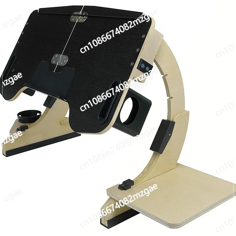 Multi Angles Lazy Lying Rack Wooden Folding Laptop Desk Mini Adjustable Table Bed Sofa Useful Small Notebook Holder