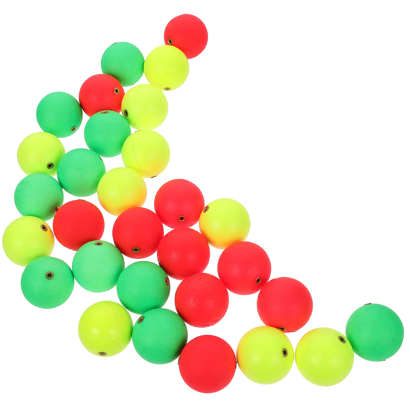 

30 Pcs Fishing Float Sponges Foams Tool Pompano Rigs for Surf Button Floats Equipment Beads