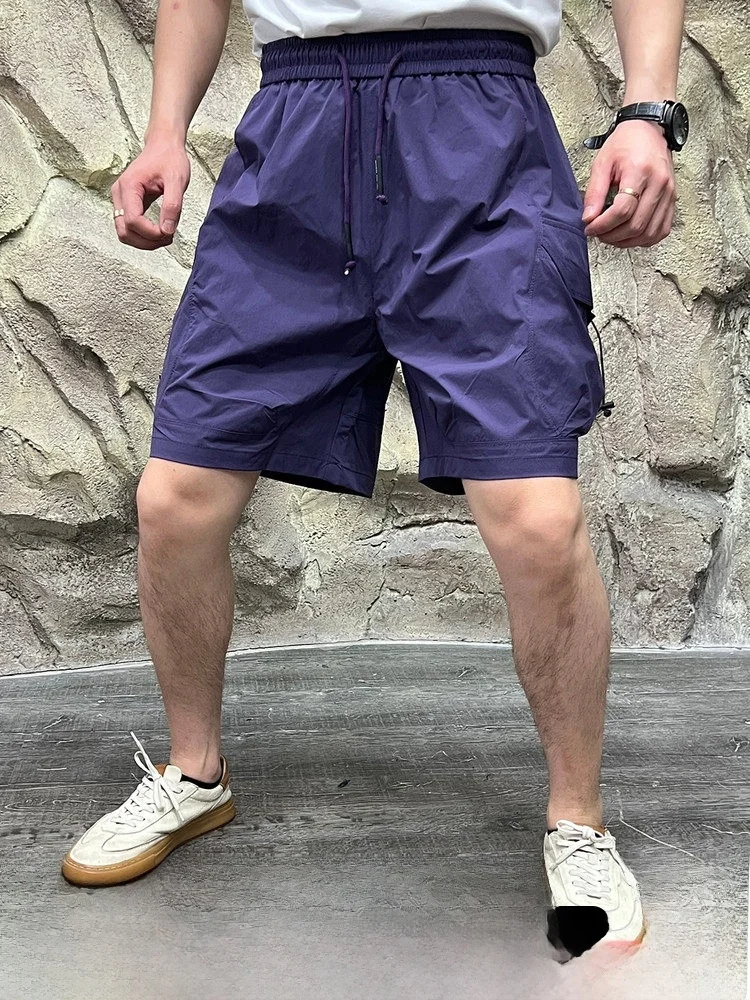 

Qui Dry Breathable 3D Tailored Outdoor Workwear orts for Men Summer Lightweight Straight Leg Casual Trousers