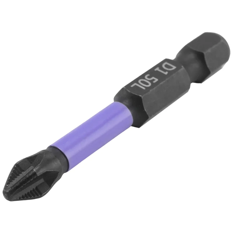 ABLL-PH2 แม่เหล็กชุดหัว Crosses ไขควงสว่านกระแทกสกรู 50 มม.ลื่นไขควงไฟฟ้าเครื่องมือทนทาน