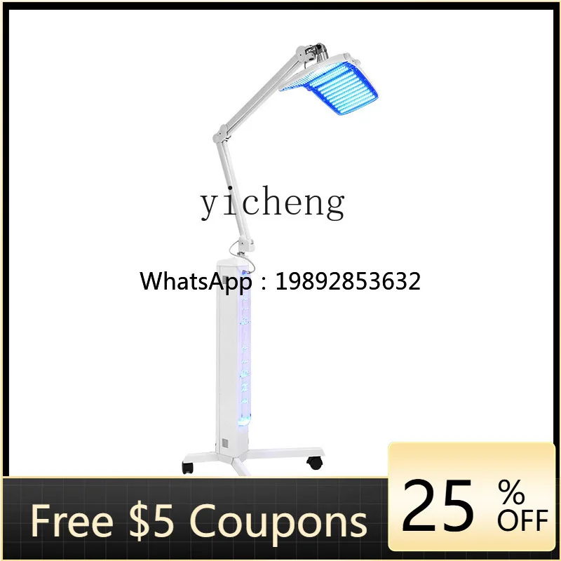 

New Physiotherapy Photodynamic PDT Lamp Spectrometer Scalp Care Beauty Salon Special Red and Blue Photon Skin Rejuvenation