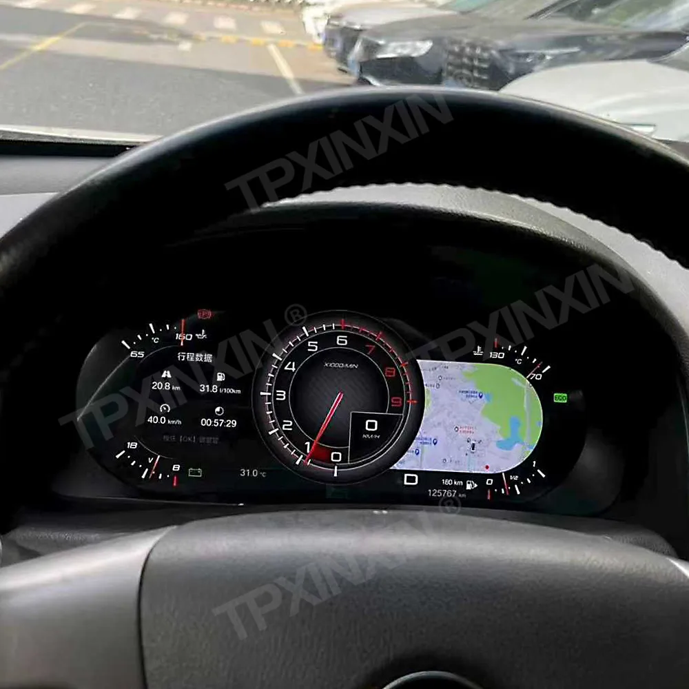 

12,3-дюймовый HD-дисплей для Chevrolet Captiva 2012-2017, цифровая приборная панель, технологичный одометр, спидометр, автоаксессуары