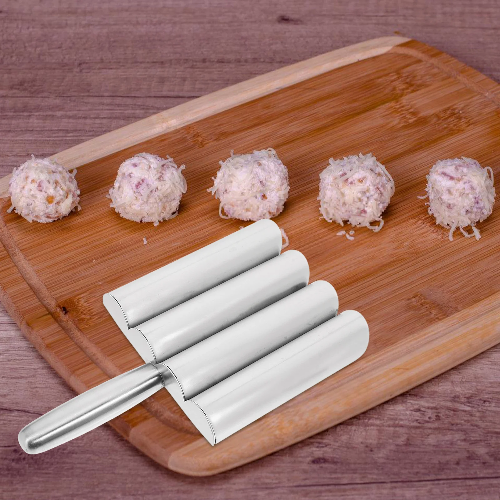 

304 Stainless Steel 4-in-1 Meatball Maker Spade DIY Fish Balls Shrimp Balls Cooking Tool Kitchen Meatball Mold